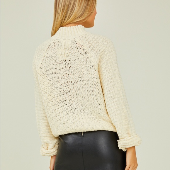 Altar’d State Laken Mock Neck Sweater - Picture 3 of 4